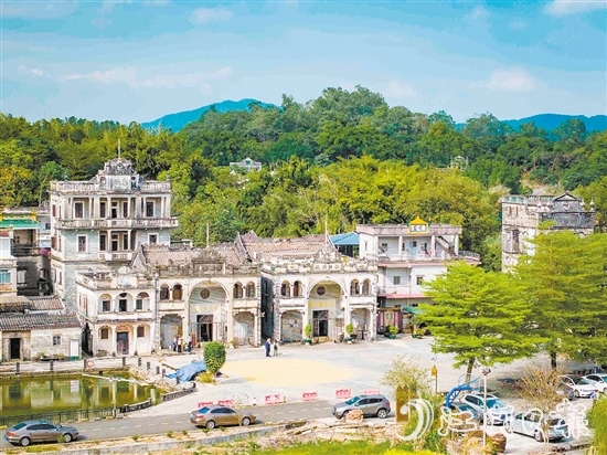 倉(cāng)東村入選廣東省文化和旅游特色村。