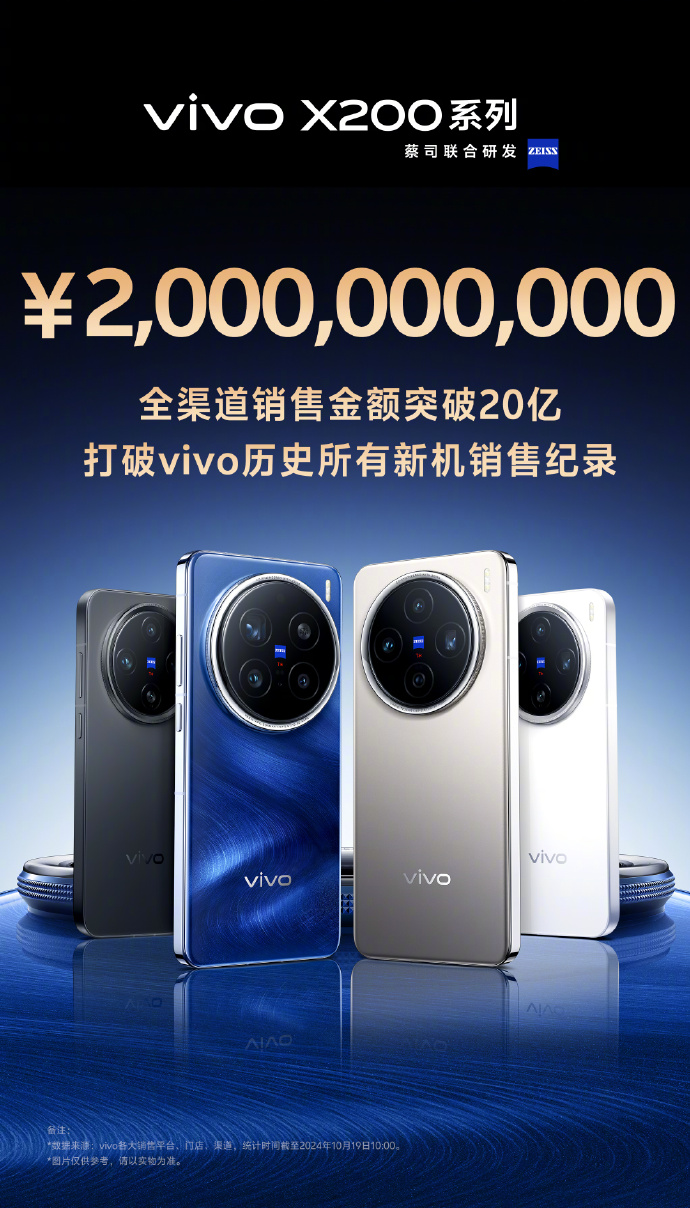 vivo X200系列火熱銷售中！網(wǎng)友反應(yīng)門店被擠爆