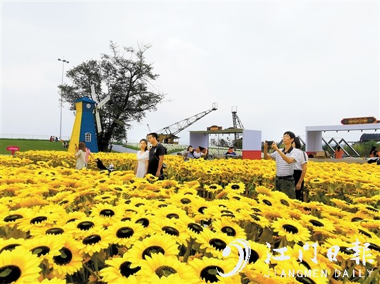 江門粵海城打造“網(wǎng)紅”打卡點(diǎn)。