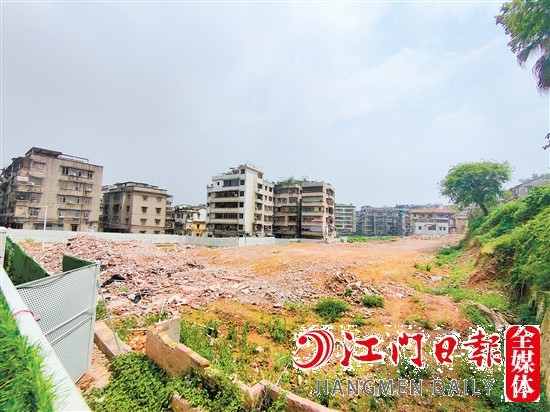 新會詩書街舊改地塊實(shí)景圖。